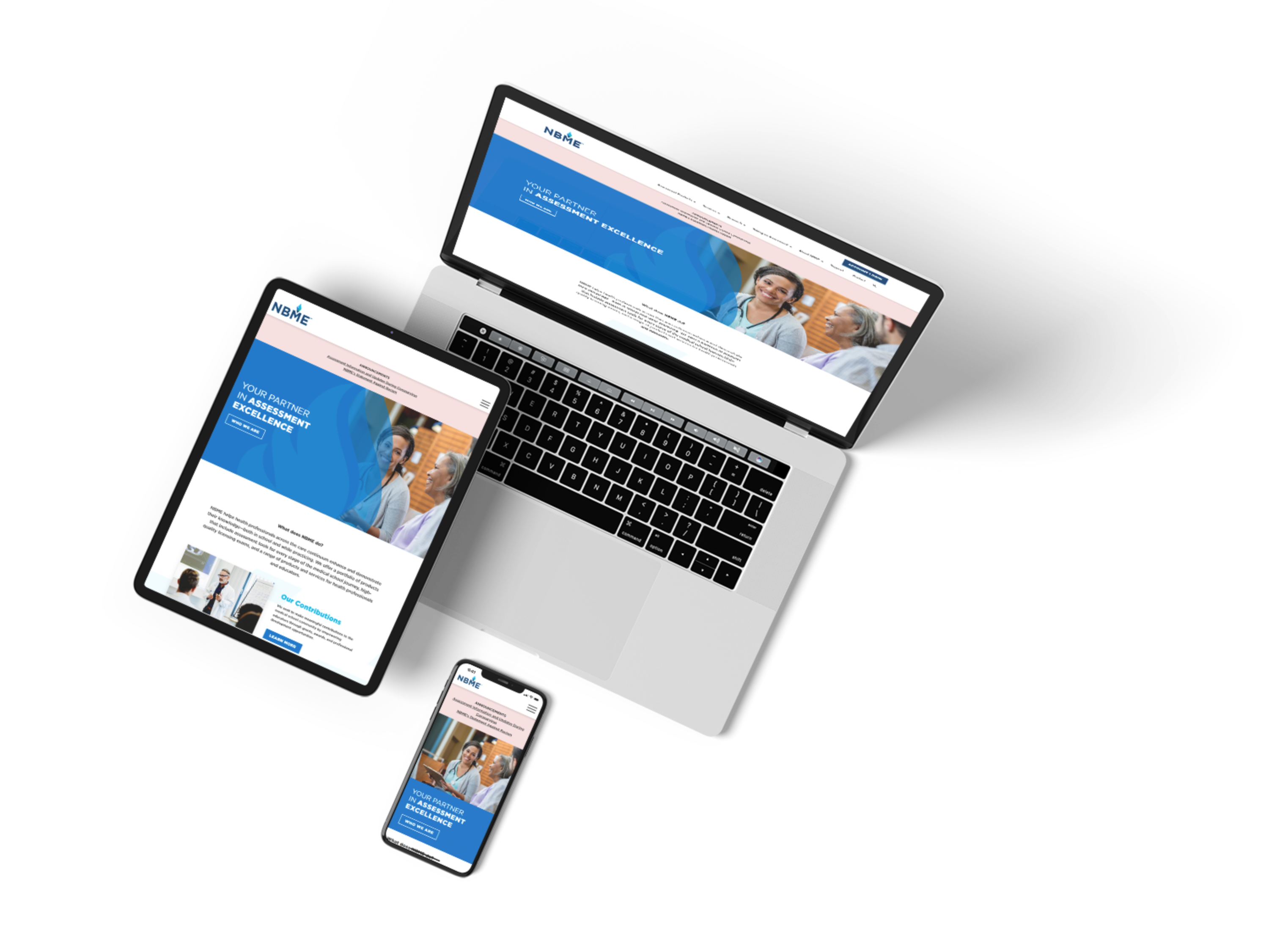 Screenshots of the project